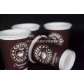 Copa de papel de café con tapa en venta de conjunto completo